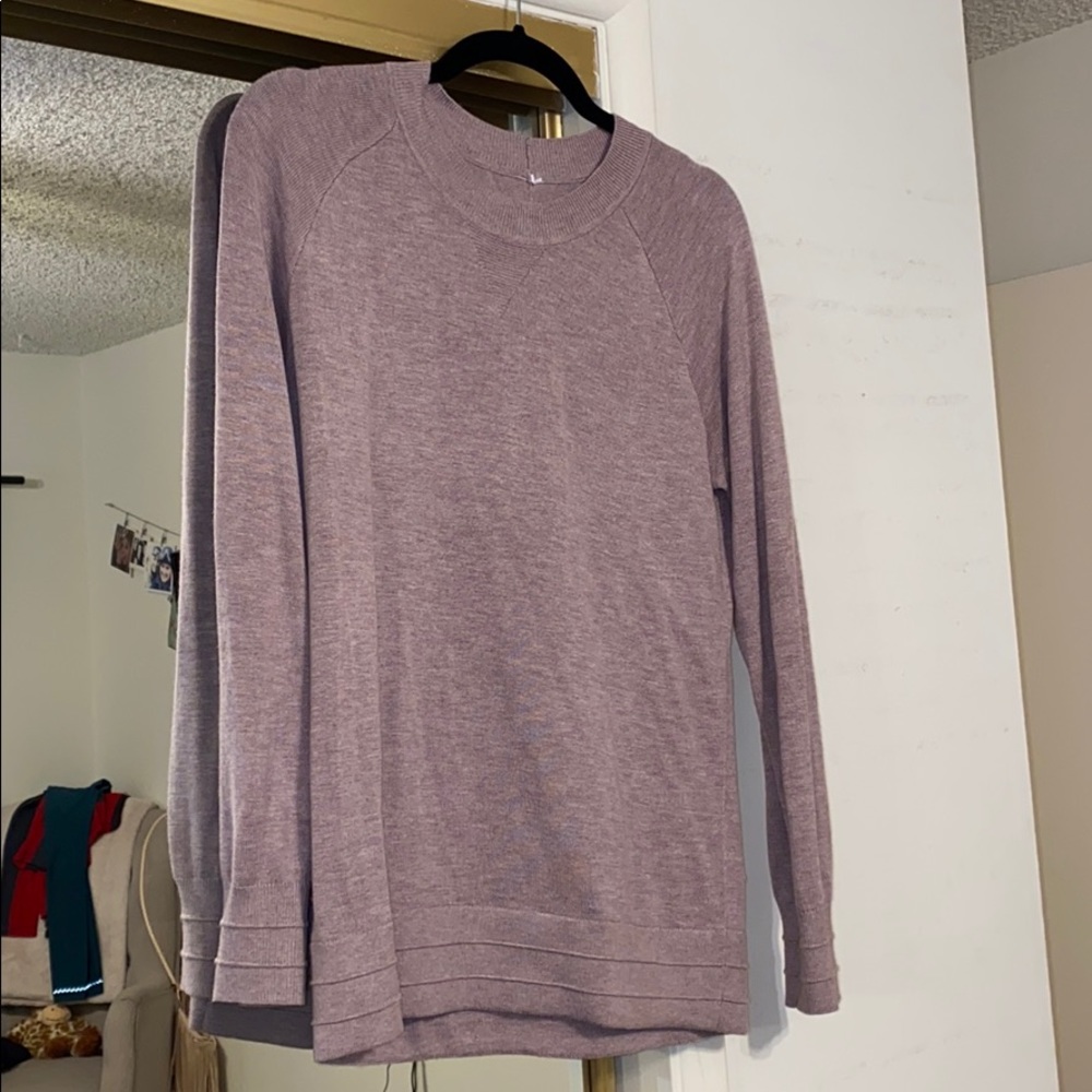Lululemon cashmere sweater - dusty rose size 4